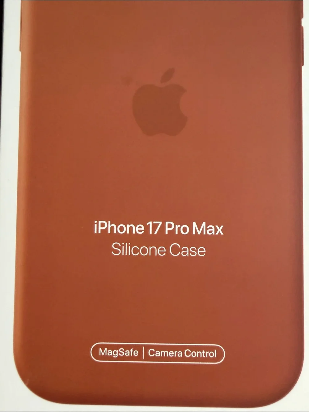 Apple Silicone iPhone 17 Pro Max Case - Orange